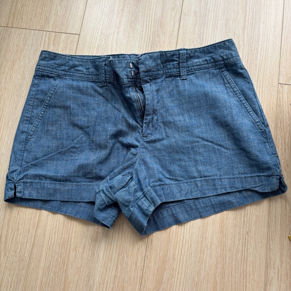 2/$20 GAP Women's Blue Denim Shorts - size 4 summer casual beach
